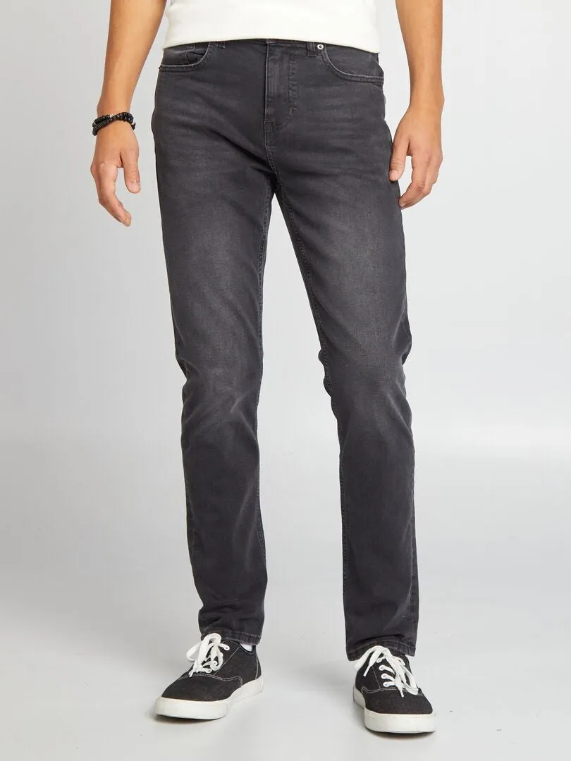 VAQUERO SLIM CON 5 BOLSILLOS  NEGRO