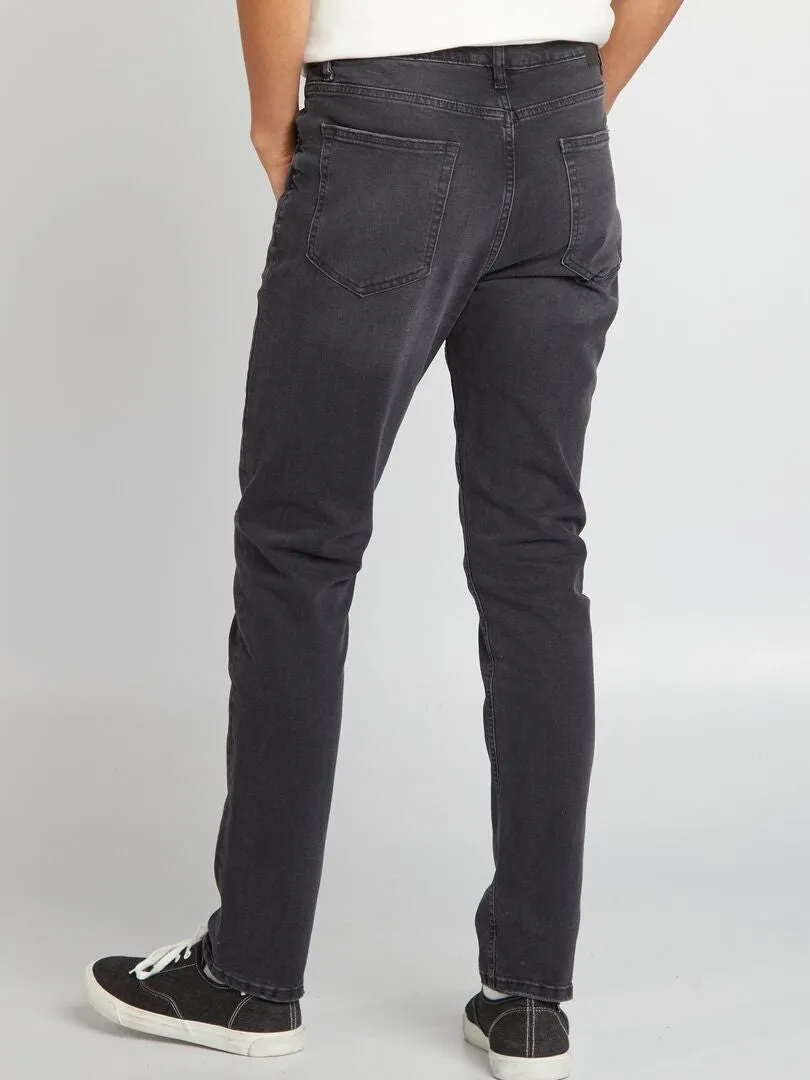 VAQUERO SLIM CON 5 BOLSILLOS  NEGRO