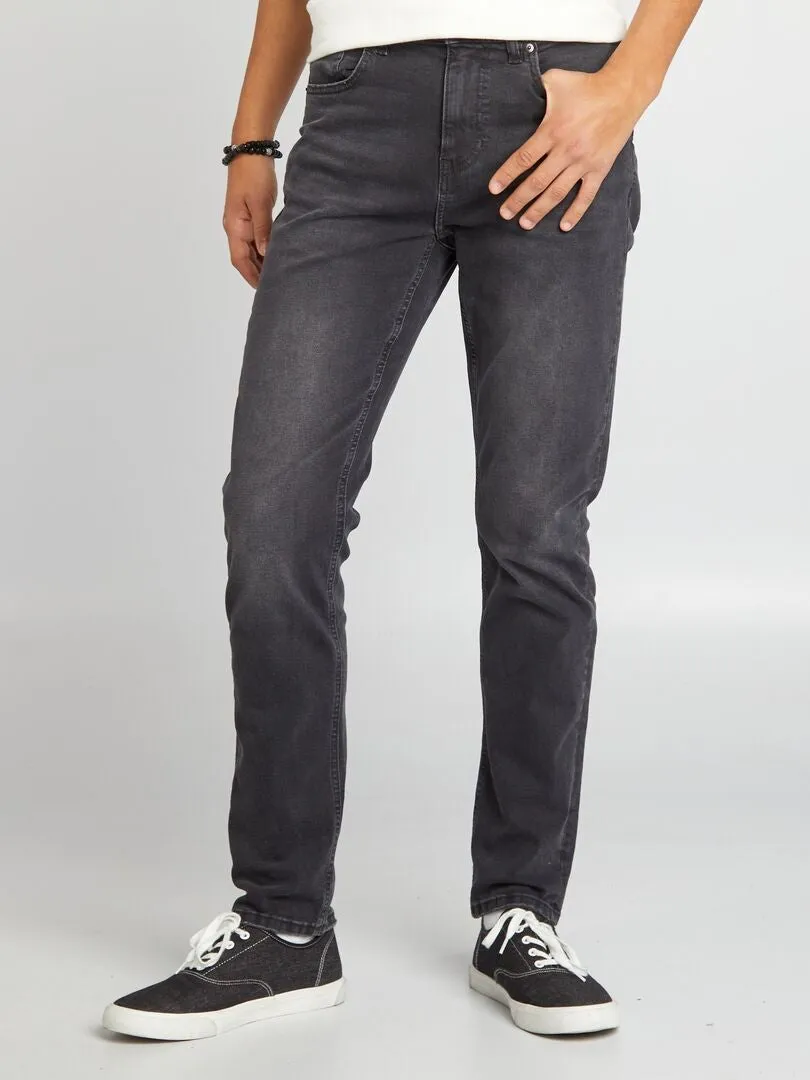 VAQUERO SLIM CON 5 BOLSILLOS  NEGRO