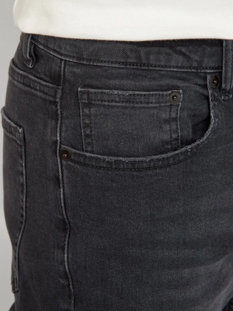VAQUERO SLIM CON 5 BOLSILLOS  NEGRO