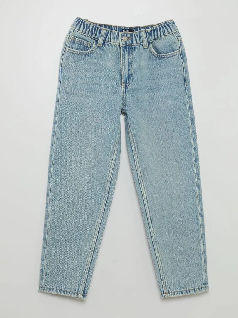 VAQUERO STRAIGHT WASHED  AZUL