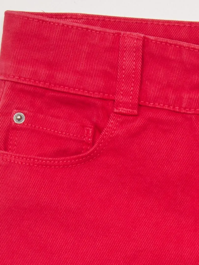 VAQUERO WIDE LEG DE TIRO ALTO  ROSA