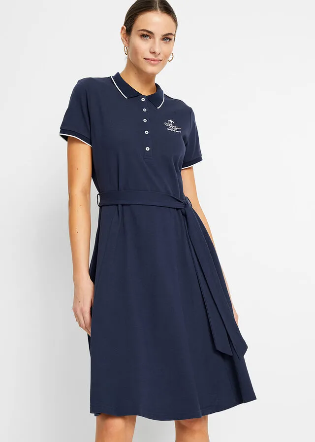 VESTIDO AZUL MARINOBLANCO