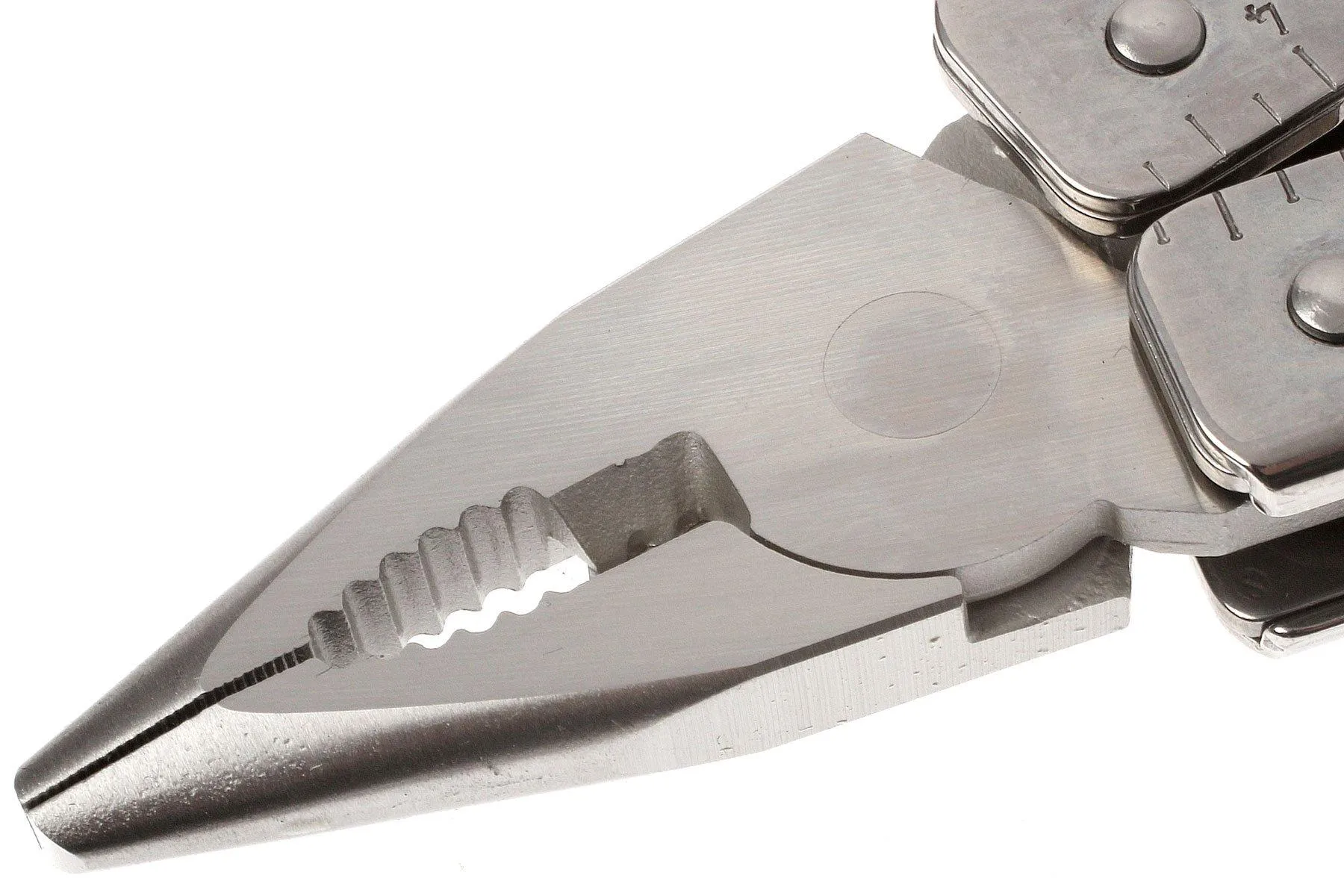 Victorinox SwissTool X 3.03.27 multiherramienta con funda de cuero