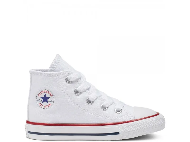 ZAPATILLA CONVERSE CHUCK TAYLOR ALL STAR CLASIC PEQUEÑO 7J253C EN COLOR BLANCO