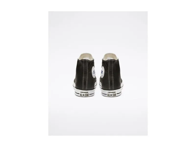 ZAPATILLA CONVERSE CHUCK TAYLOR LEATHER HI 132170C EN COLOR NEGRO
