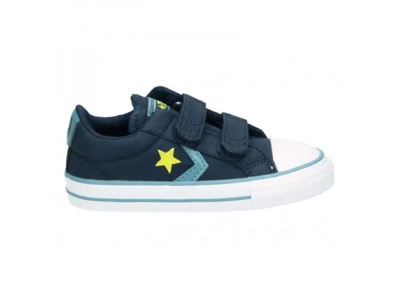 ZAPATILLA CONVERSE STAR PLAYER 2V OX 763528C EN COLOR AZUL