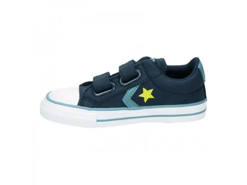 ZAPATILLA CONVERSE STAR PLAYER 2V OX 763528C EN COLOR AZUL