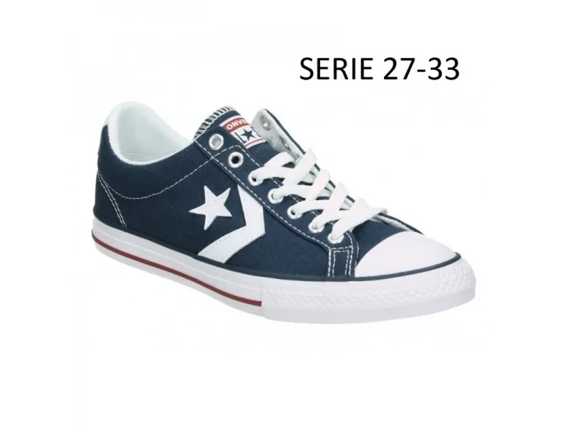 ZAPATILLA CONVERSE STAR PLAYER 636930C EN COLOR MARINO O BLANCO