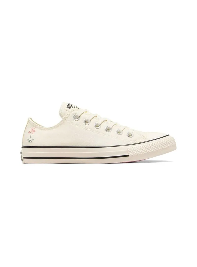 Zapatilla Mujer Converse Ctas Ox Bordada Blanca