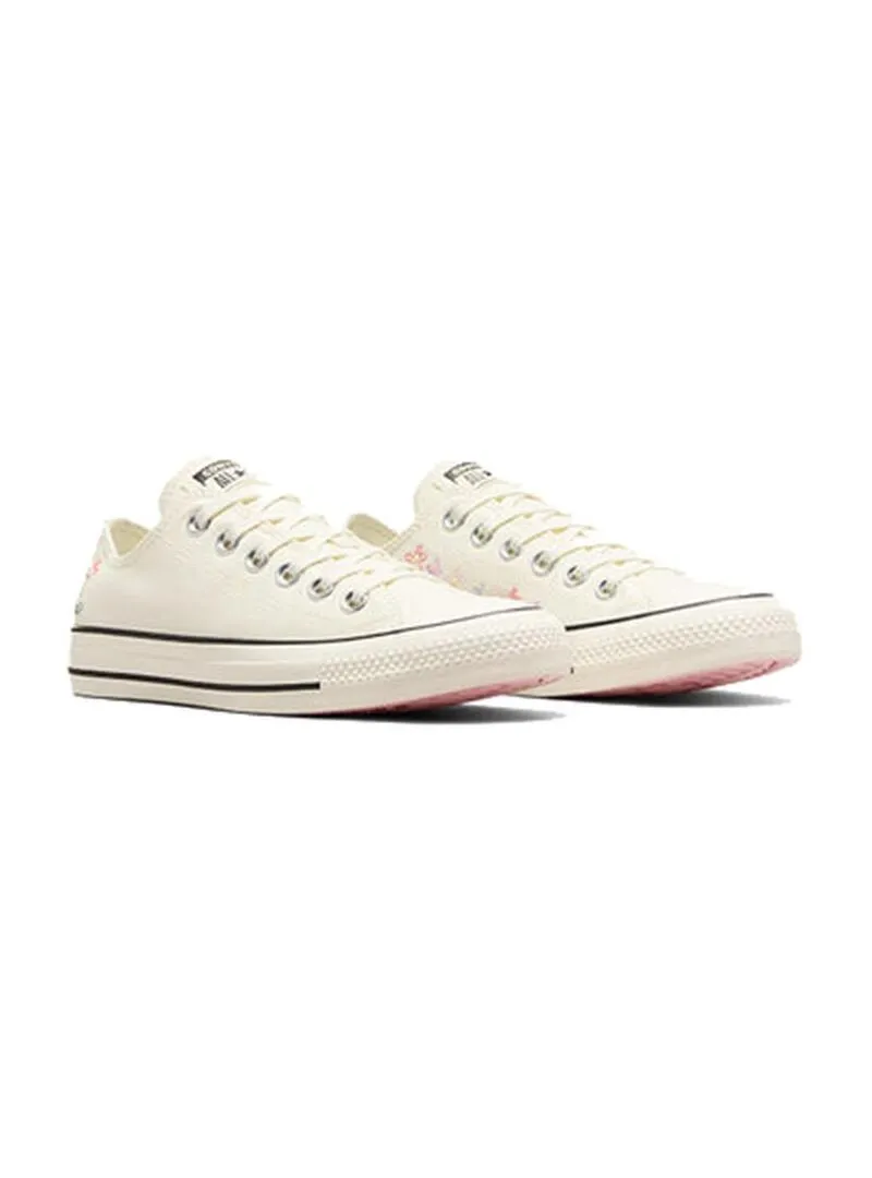Zapatilla Mujer Converse Ctas Ox Bordada Blanca