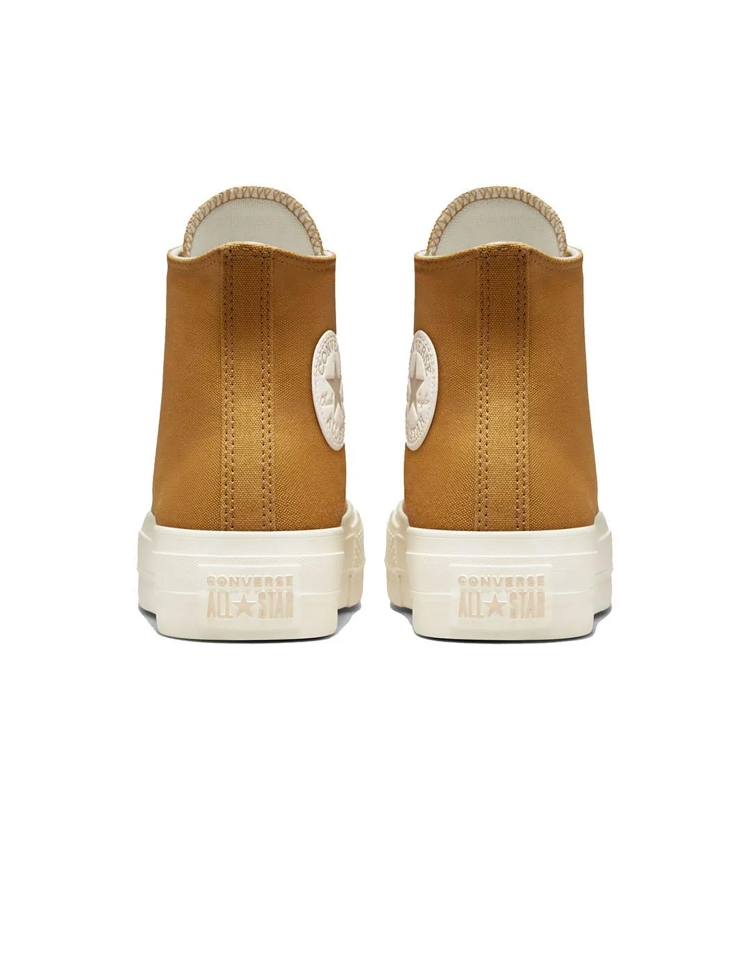 Zapatilla Mujer Converse Cts Lift Hi Plat. Mostaz