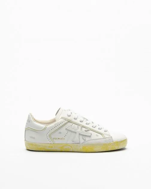 Zapatillas blancas Premiata Stevend 6668 Blanco