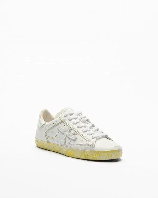 Zapatillas blancas Premiata Stevend 6668 Blanco