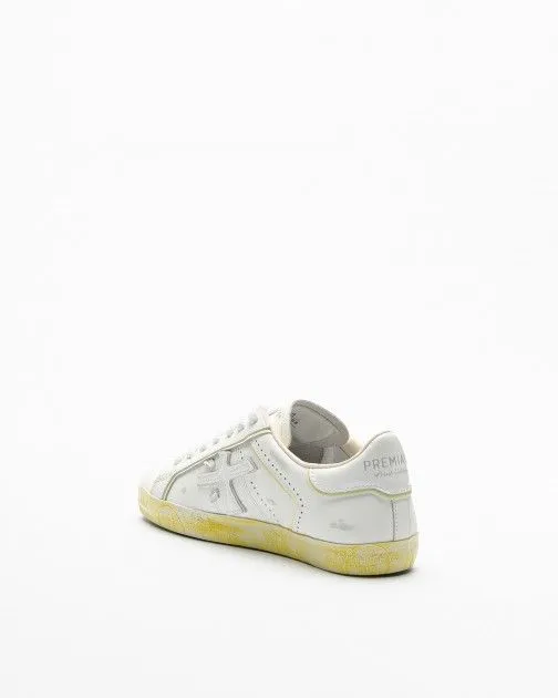 Zapatillas blancas Premiata Stevend 6668 Blanco