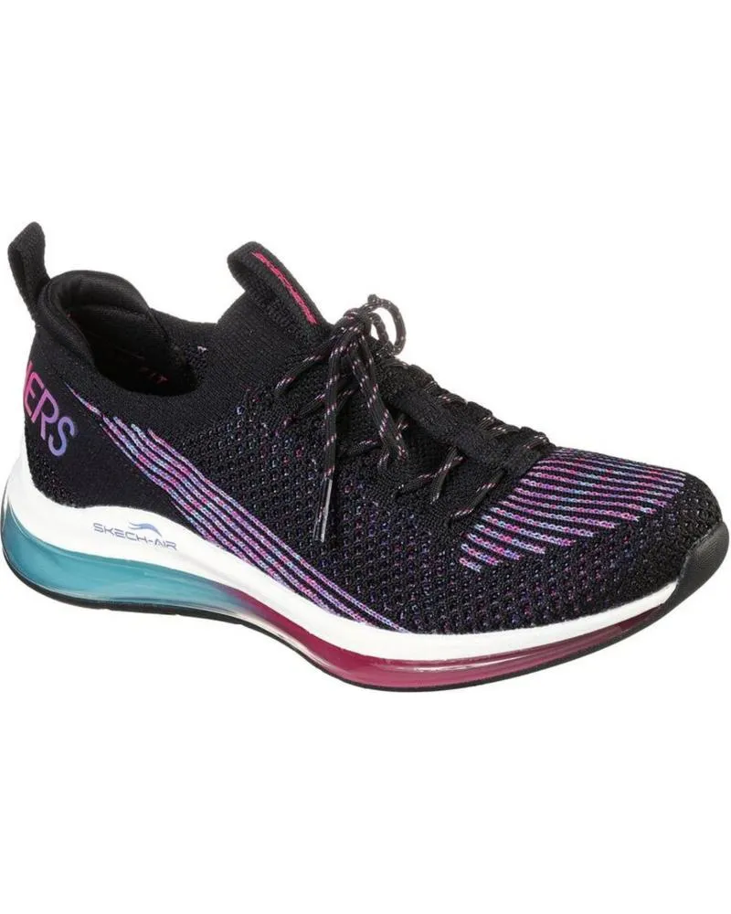 Zapatillas deporte de Mujer SKECHERS ZAPATILLAS NEGRAS MUJER 149401 NEGRO