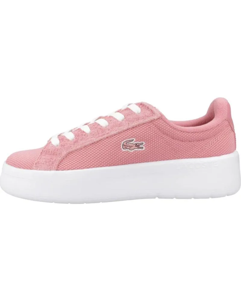 Zapatillas deporte LACOSTE  de Mujer ZAPATILLAS MUJER MODELO CARNABY PLATFORM LITE TEX COLOR ROSA  PNKWHT