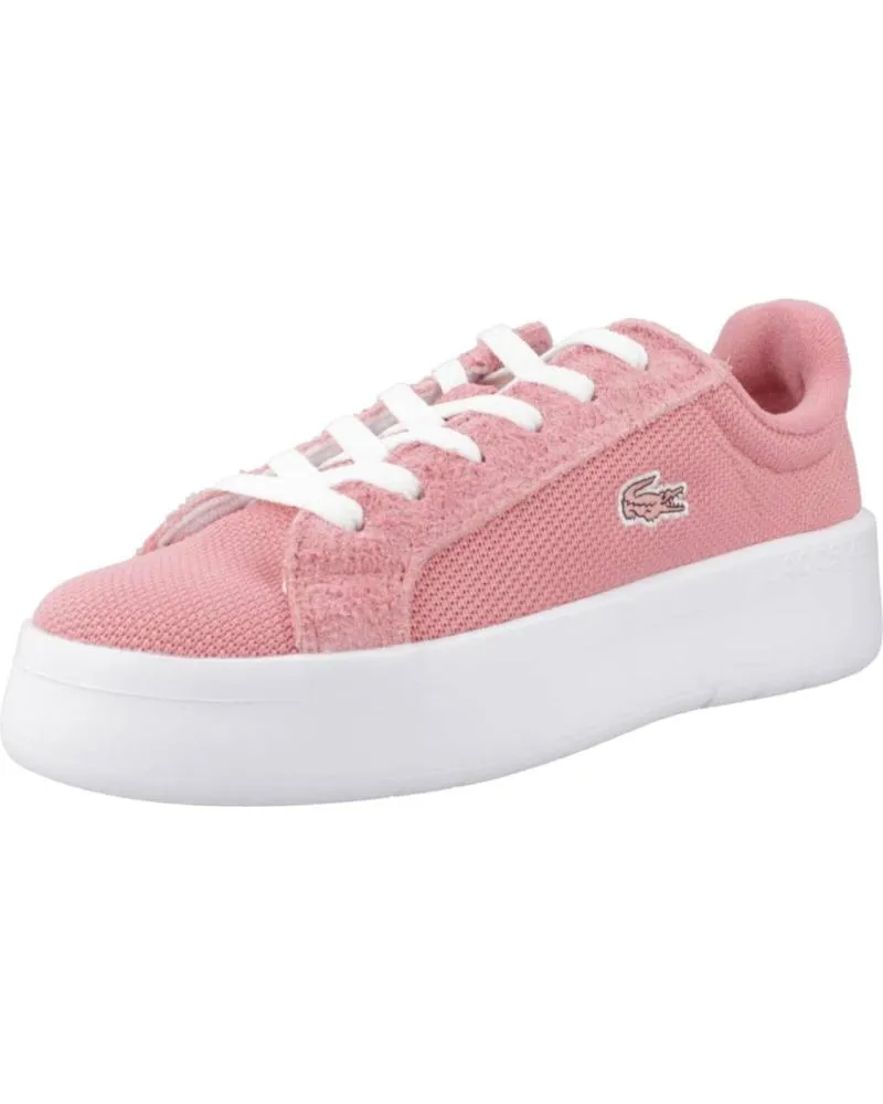 Zapatillas deporte LACOSTE  de Mujer ZAPATILLAS MUJER MODELO CARNABY PLATFORM LITE TEX COLOR ROSA  PNKWHT