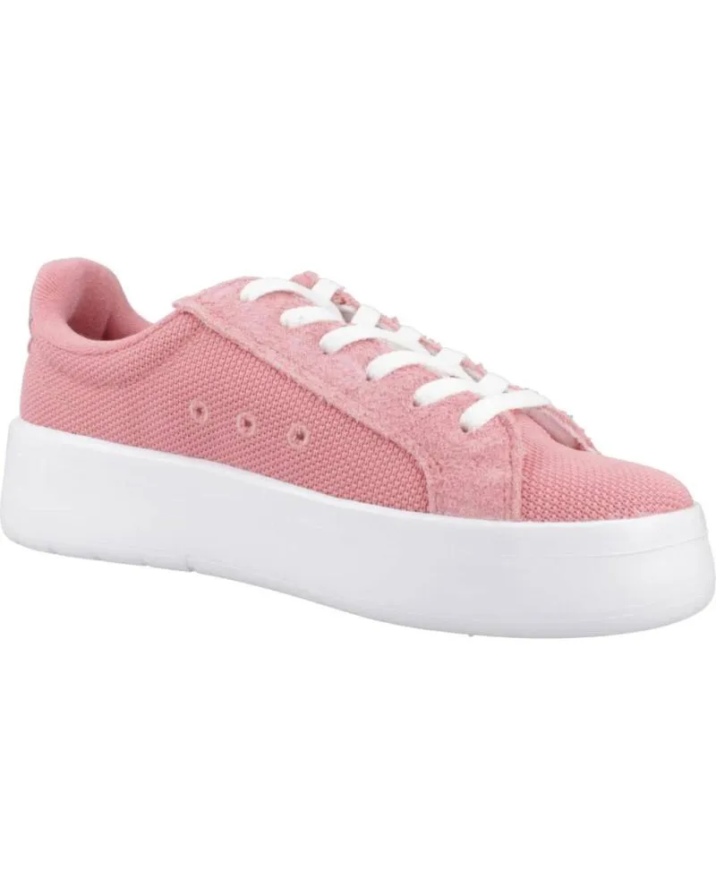 Zapatillas deporte LACOSTE  de Mujer ZAPATILLAS MUJER MODELO CARNABY PLATFORM LITE TEX COLOR ROSA  PNKWHT