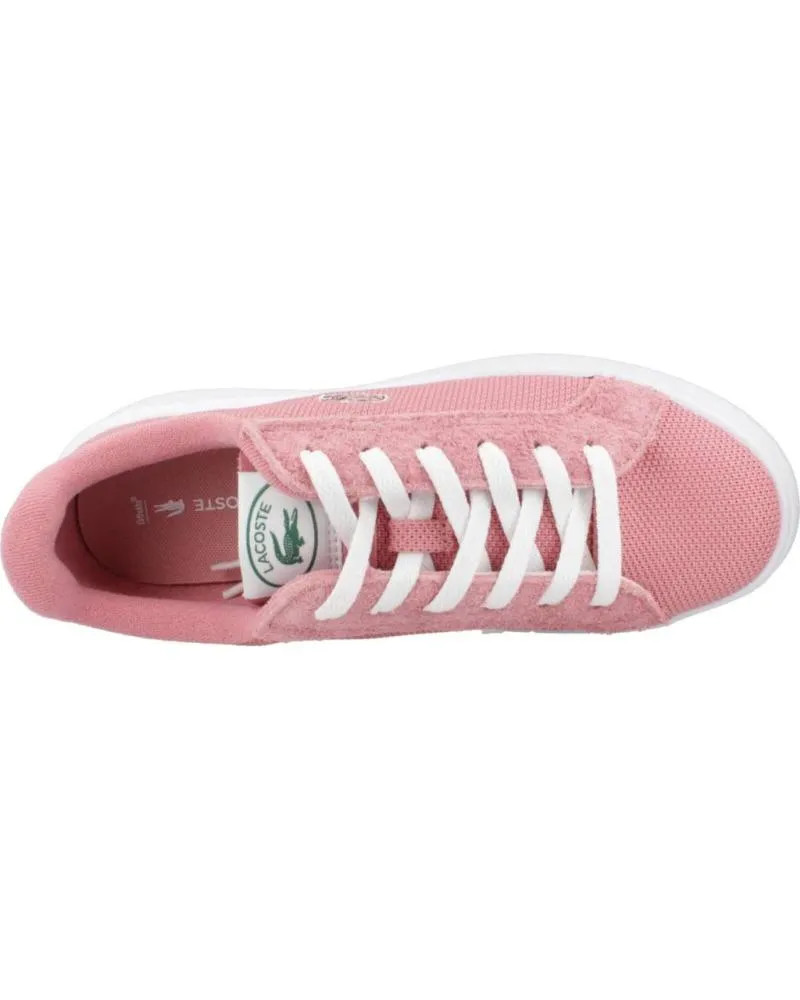 Zapatillas deporte LACOSTE  de Mujer ZAPATILLAS MUJER MODELO CARNABY PLATFORM LITE TEX COLOR ROSA  PNKWHT