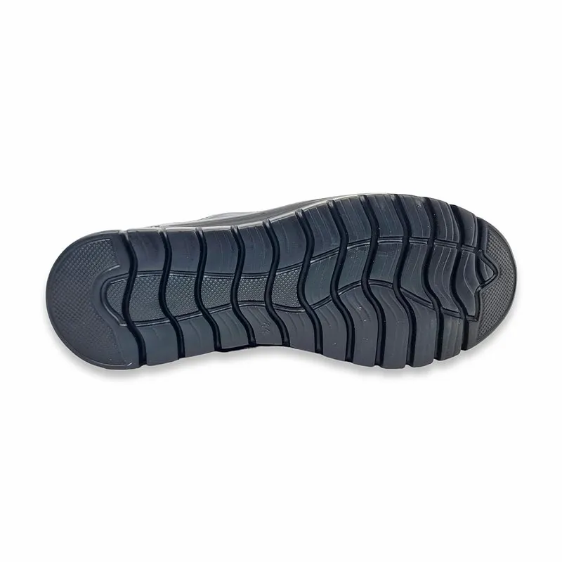 Zapatos Cómodos Hombre Piel Napa Piso Ultraligero Y Plantilla Extraible 1676 Negro, de Becool