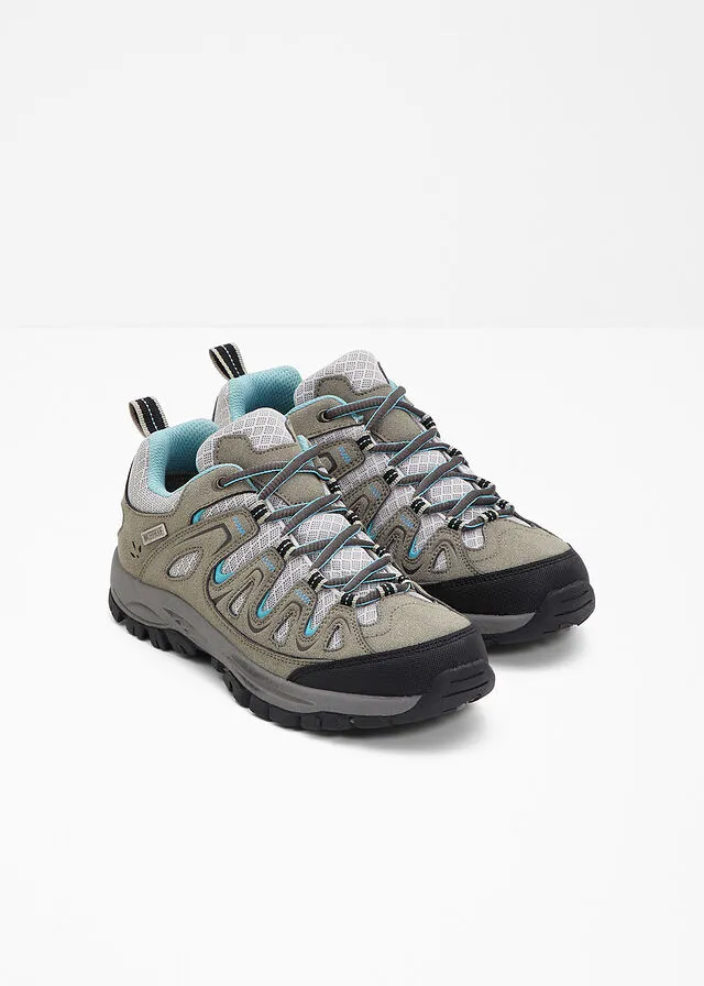 ZAPATOS DE TREKKING GRISTURQUESA