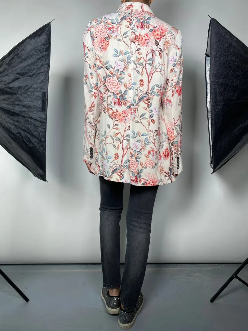 ZARA Blazer Floreado